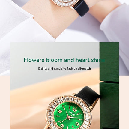 Fashion Women Wrist Watch, Lady Leather Quartz Watches Waterproof Analog Watches