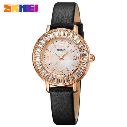 Fashion Women Wrist Watch, Lady Leather Quartz Watches Waterproof Analog Watches