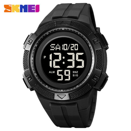 Watches for Men LED Digital Waterproof Luminous Alarm Clock Multifunction Watch