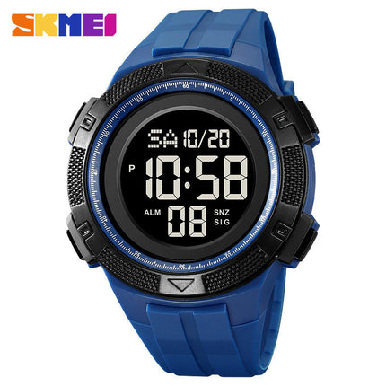 Watches for Men LED Digital Waterproof Luminous Alarm Clock Multifunction Watch