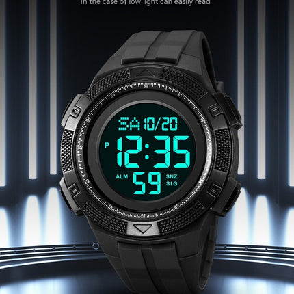 Watches for Men LED Digital Waterproof Luminous Alarm Clock Multifunction Watch