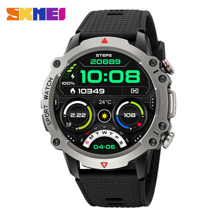 Smart Watch for Men, Receive/Dial Call Waterproof Blood Pressure Watch with Heart Rate Oxygen Sleep Monitor Watch