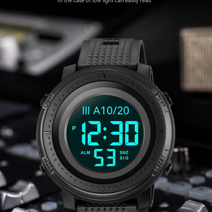 Multifunctional Waterproof Men's Digital Watch Outdoor Sports Watch