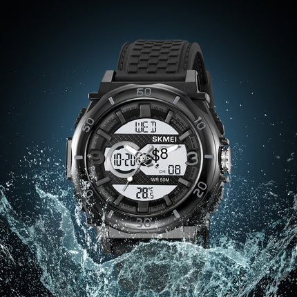 Men's Waterproof Electronic Watch，Luminous Multifunctional Watch