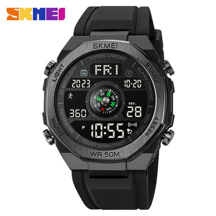 Men's Digital Sport Watches Waterproof Wrist Watches for Men with Alarm LED Back Light