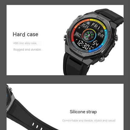 Men's Digital Sport Watches Waterproof Wrist Watches for Men with Alarm LED Back Light