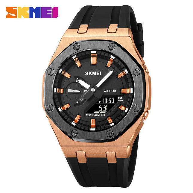 Men's Multifunctional Electronic Watch Digital Waterproof Wrist Watch