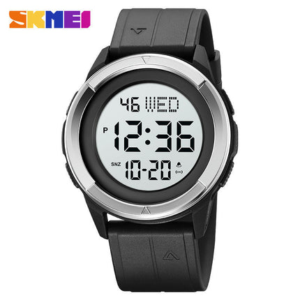 Men's Digital Sports Watch, Multifunction Waterproof LED Screen Large Face Watches