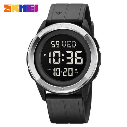 Men's Digital Sports Watch, Multifunction Waterproof LED Screen Large Face Watches