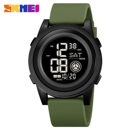 Men's Digital Sports Watch LED Screen Waterproof Alarm Back Light Outdoor Watch