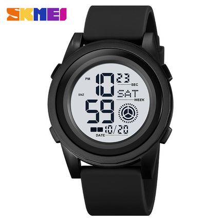 Men's Digital Sports Watch LED Screen Waterproof Alarm Back Light Outdoor Watch