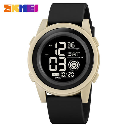 Men's Digital Sports Watch LED Screen Waterproof Alarm Back Light Outdoor Watch