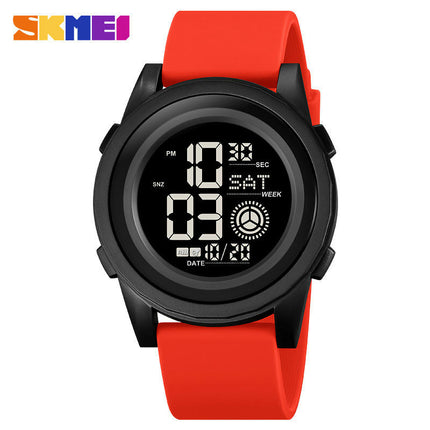 Men's Digital Sports Watch LED Screen Waterproof Alarm Back Light Outdoor Watch