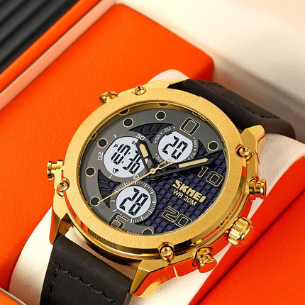 Men's Electronic Waterproof Watch Alarm Luminous Multifunctional Watch