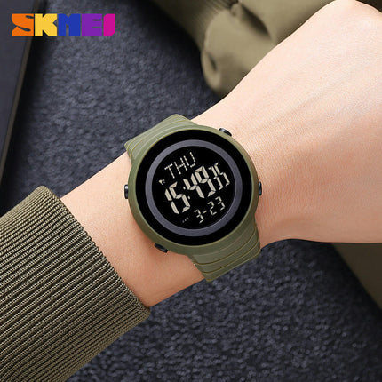 Men's Digital Sports Watch, Waterproof LED Screen Multifunctional Watches