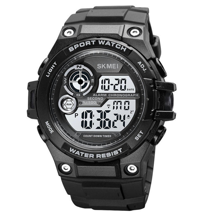 Men's Multifunction Digital LED Watch Electronic Waterproof Sports Watch