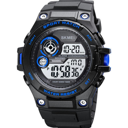 Men's Multifunction Digital LED Watch Electronic Waterproof Sports Watch