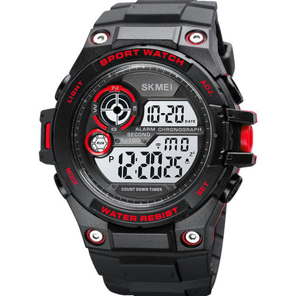 Men's Multifunction Digital LED Watch Electronic Waterproof Sports Watch