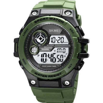 Men's Multifunction Digital LED Watch Electronic Waterproof Sports Watch