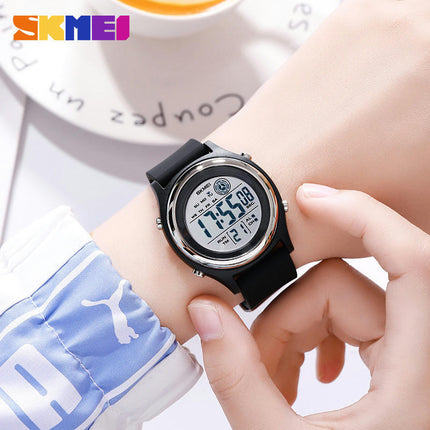 Women's Digital Sports Watch LED Screen Electronics Waterproof Watch