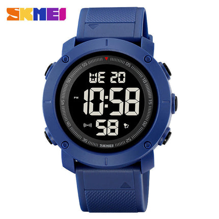 Men's Digital Sports Watch Electronic Waterproof Wrist Watches with Stopwatch LED Backlight