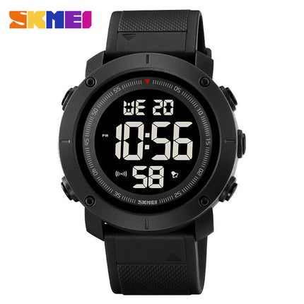 Men's Digital Sports Watch Electronic Waterproof Wrist Watches with Stopwatch LED Backlight