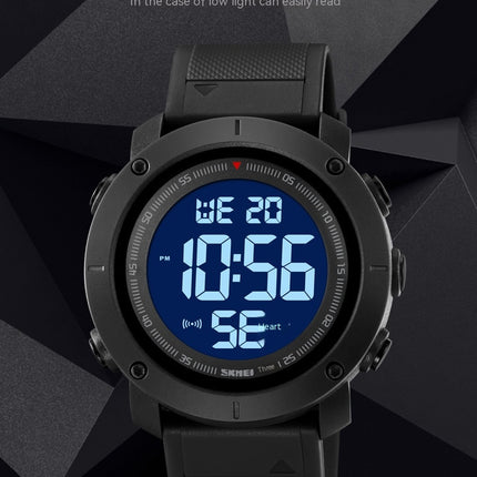 Men's Digital Sports Watch Electronic Waterproof Wrist Watches with Stopwatch LED Backlight