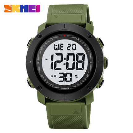 Men's Digital Sports Watch Electronic Waterproof Wrist Watches with Stopwatch LED Backlight