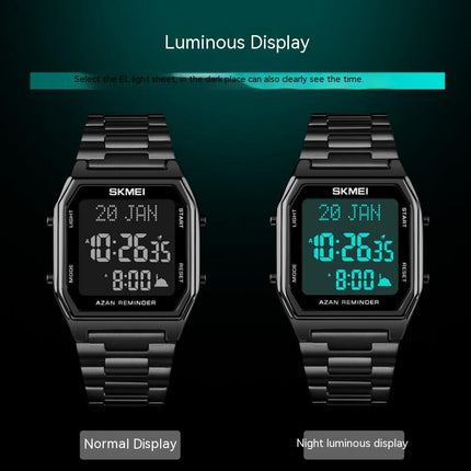 Men's Digital Sports Watch Waterproof Wrist Watches for Men with Alarm LED Back Light