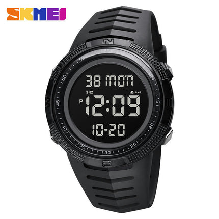 Men's Digital Watch, Outdoor LED Backlight Men Watch with Day Date,Waterproof Wrist Watch