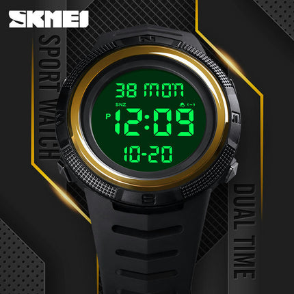 Men's Digital Watch, Outdoor LED Backlight Men Watch with Day Date,Waterproof Wrist Watch