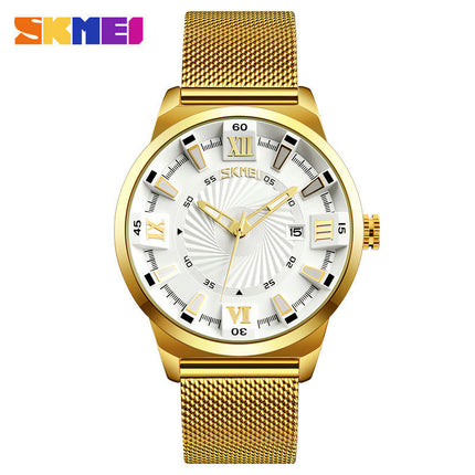 Watch for Men Business Quartz Stainless Steel Waterproof Wrist Watch