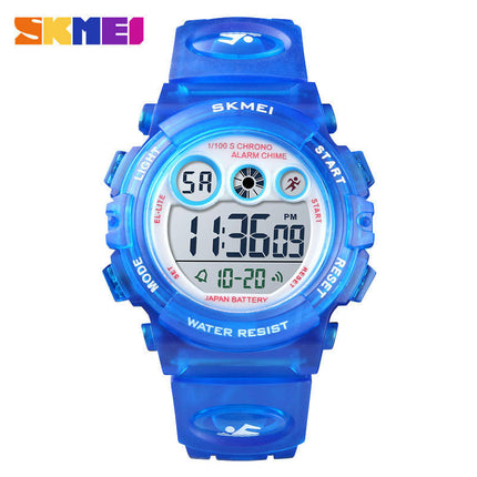 Kids Digital Sport Watch, Waterproof Electronic Multi Function Watches,LED Luminous Wristwatch