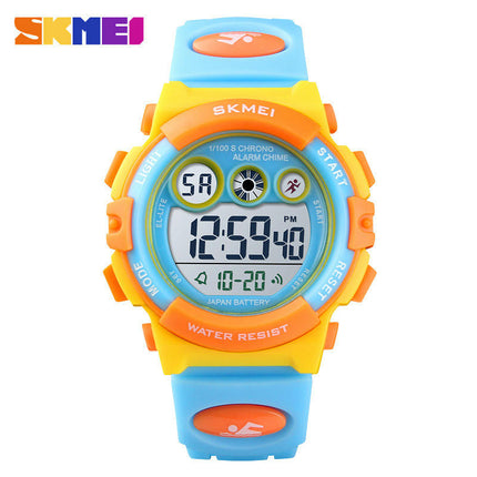 Kids Digital Sport Watch, Waterproof Electronic Multi Function Watches,LED Luminous Wristwatch