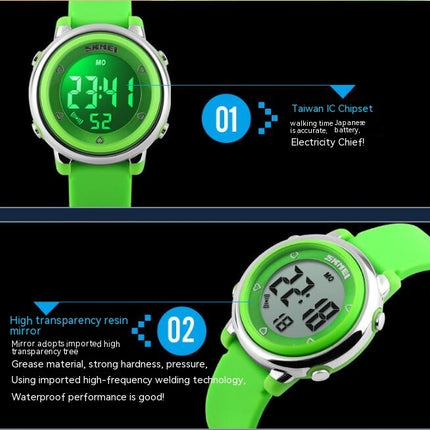 Kids Watches Digital for Girls,Wristwatch for Waterproof Sport Multifunctional Wrist Watches