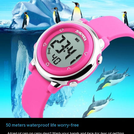 Kids Watches Digital for Girls,Wristwatch for Waterproof Sport Multifunctional Wrist Watches