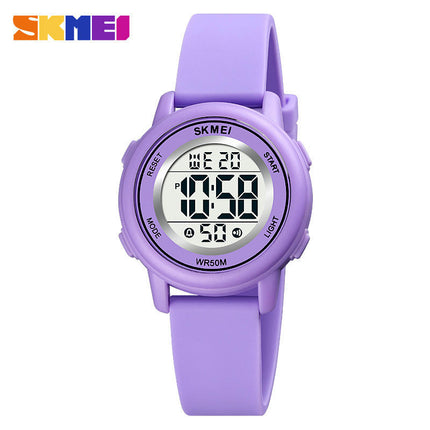 Kids Watch Silicone Outdoor Sport LED Electrical Wrist Watch with Alarm