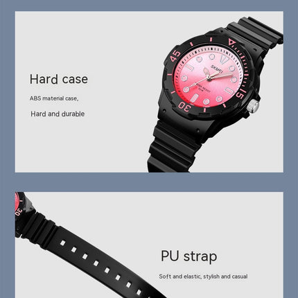 Women's Sport Waterproof Watches Analog Quartz Watch for Girls Student Watches