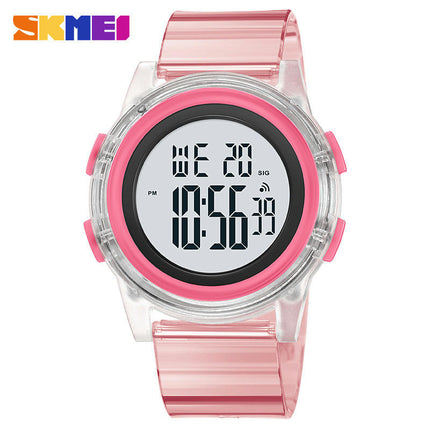 Kids Watches Digital Waterproof Electrical EL-Lights Watches with Alarm Child Wrist Watch