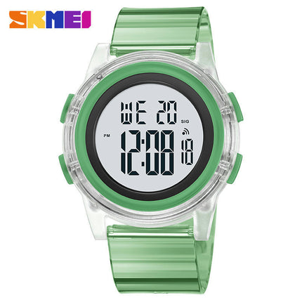 Kids Watches Digital Waterproof Electrical EL-Lights Watches with Alarm Child Wrist Watch