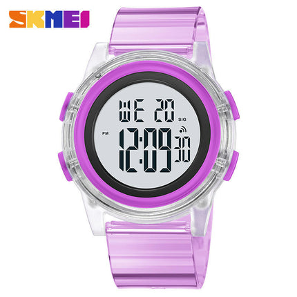 Kids Watches Digital Waterproof Electrical EL-Lights Watches with Alarm Child Wrist Watch