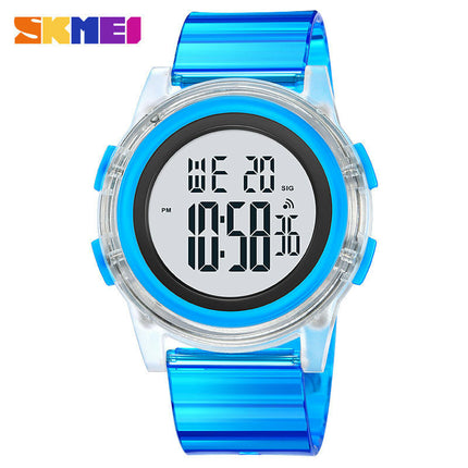 Kids Watches Digital Waterproof Electrical EL-Lights Watches with Alarm Child Wrist Watch