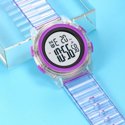 Kids Watches Digital Waterproof Electrical EL-Lights Watches with Alarm Child Wrist Watch