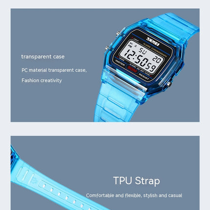 Multifunctional Digital Electronic Waterproof Sports Wristwatches Student Watches