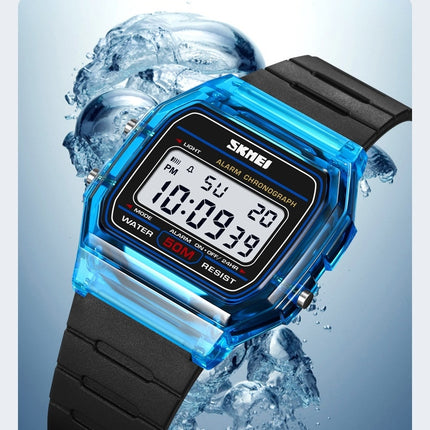 Multifunctional Digital Electronic Waterproof Sports Wristwatches Student Watches