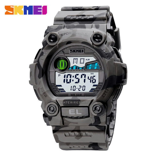 Boys LED Sports Kids Watch Waterproof Digital Electronic Wrist Watches for Kid with Luminous