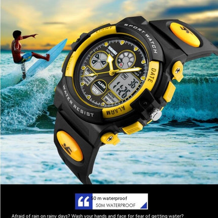 Kids Digital Watch Waterproof Electronic Watches Alarm Clock Wristwatch