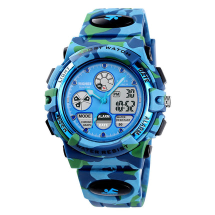 Kids Digital Watch Waterproof Electronic Watches Alarm Clock Wristwatch