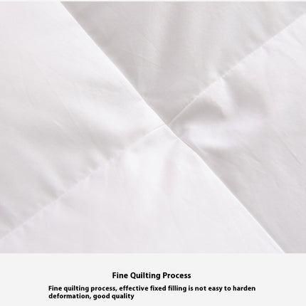 Feathers Down Comforter All Season Feathers Down Duvet Quilt Soft Cotton Bed Comforter