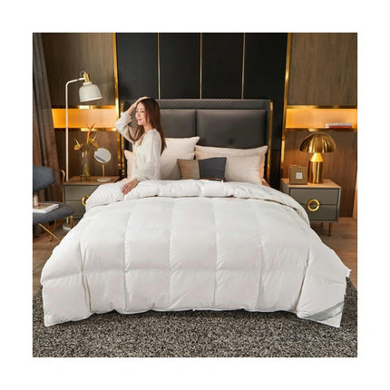 Quilt For All Season Goose Feather Down Comforter King Down Duvet,Soft Warm Duvet Quilt